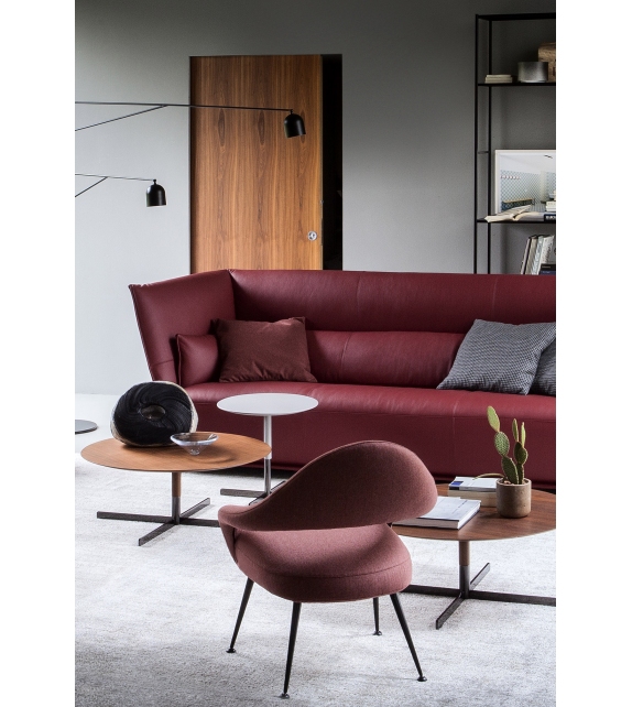 Letizia poltroncina con appoggi Frassino tinto teak