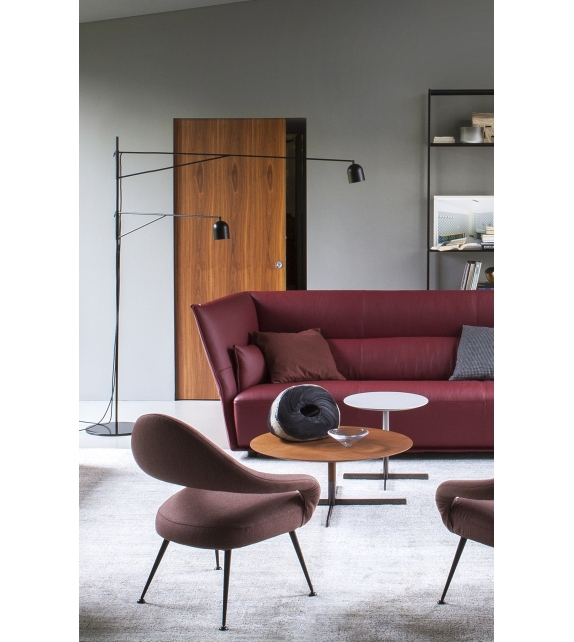 Letizia poltroncina con appoggi Frassino tinto teak