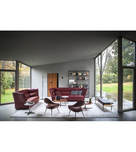 Letizia poltroncina con appoggi Frassino tinto teak