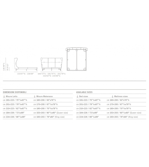 Mamy Blue Cama Poltrona Frau