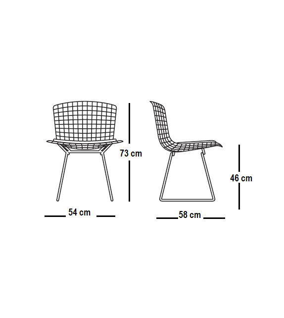 Bertoia Sedia Outdoor Knoll