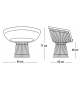 Platner Knoll Small Armchair