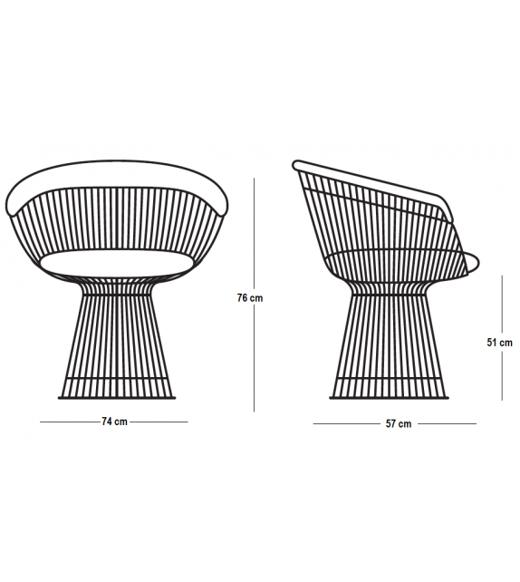 Platner Knoll Sedia