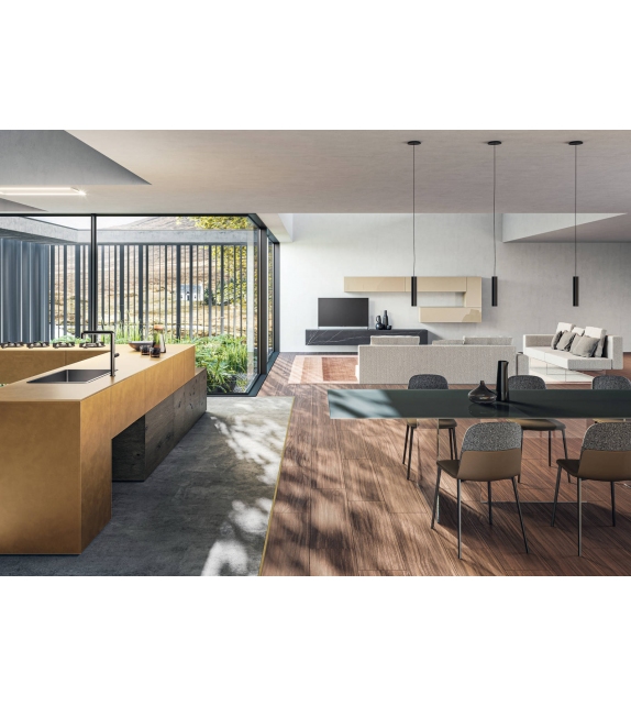 Table Air Glass Lago