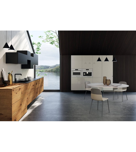 Air Xglass Lago Round Table