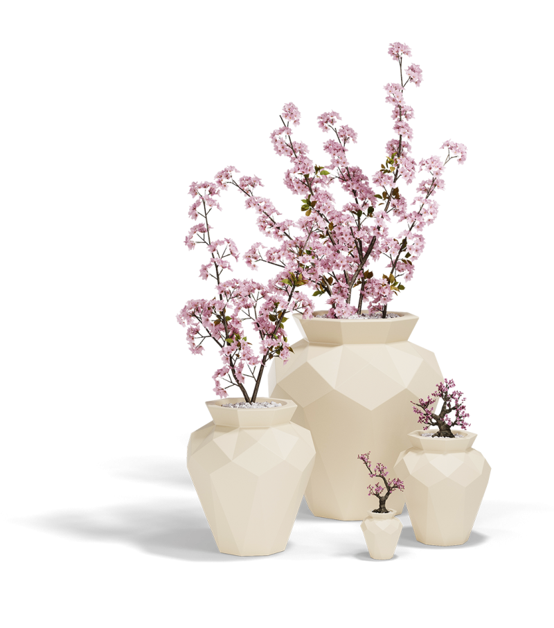 Origami Hanami Vondom Planter