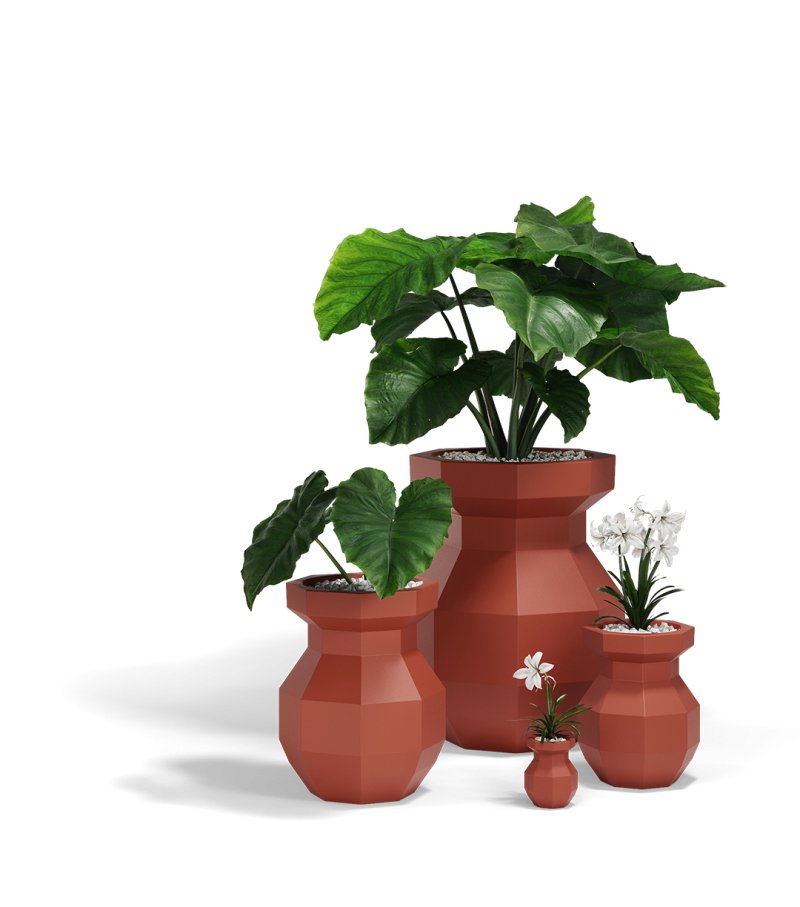 Origami Yuri Vondom Jardinière