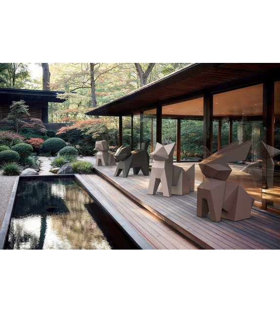 Origami Neko Vondom Skulptur