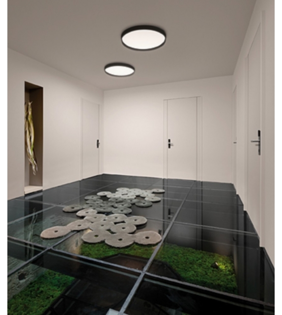Up Round Vibia Ceiling Lamp