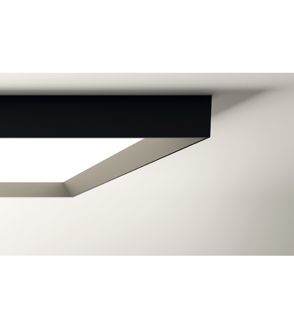 Up Rectangular Vibia Ceiling Lamp