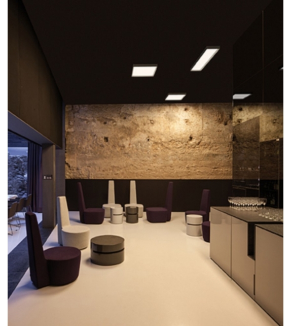 Up Rectangular Vibia Deckenleuchte