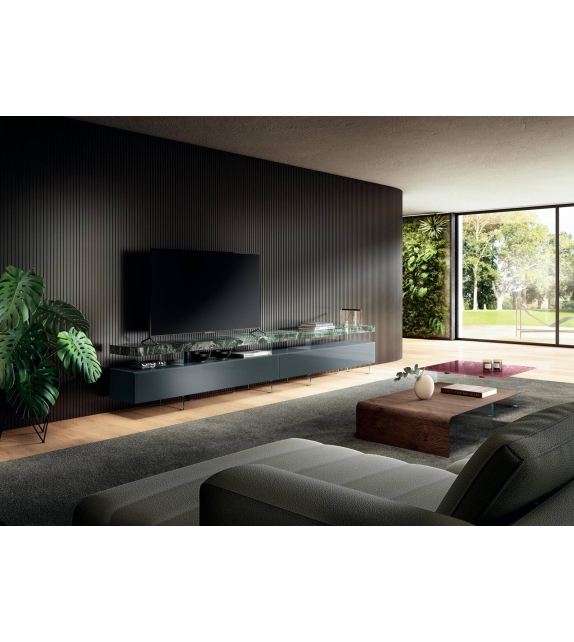 Air Glass Lago Table Basse