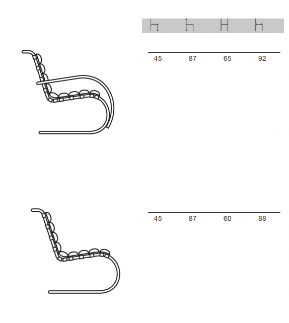 MR - Bauhaus 100th Anniversary Edition - Knoll Poltrona