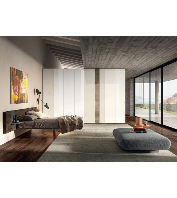 Fluttua Wood Lago Letto