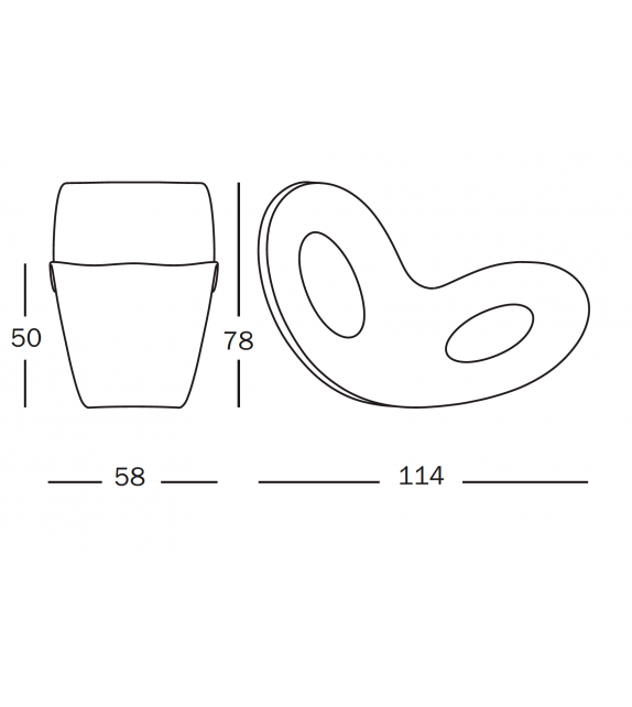 Voido Magis Chauffeuse à Bascule