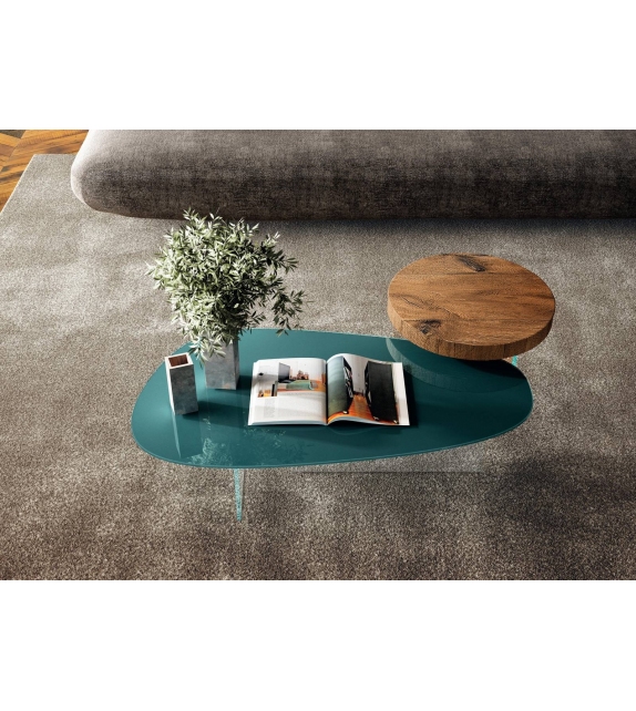 Pleasure Lago Couchtisch mit Glasplatte