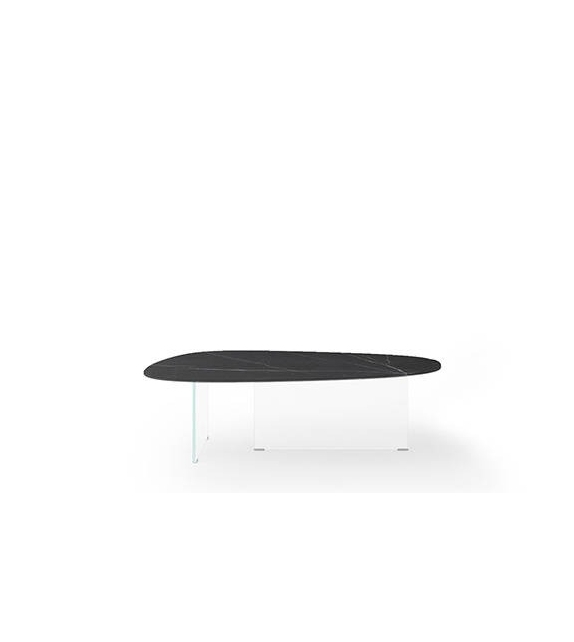 Pleasure Lago Table Basse avec Plateau en Verre