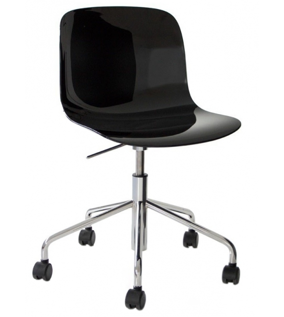 Troy Chair Magis Chaise Pivotante Sur 5 Roulettes