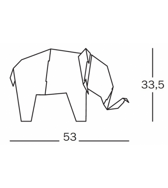 My Zoo Elefante Magis Me Too Oggetto Decorativo