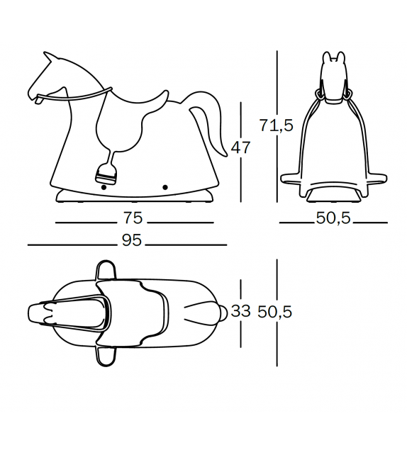 Rocky Magis Me Too Cheval à Bascule