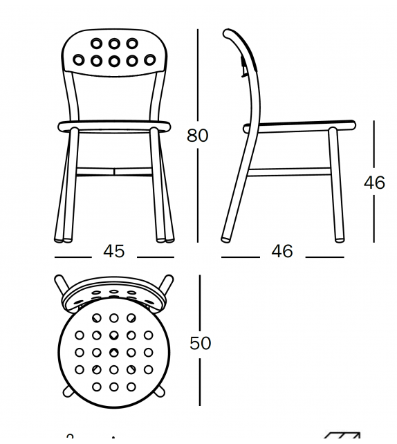 Pipe Aluminum Magis Chair