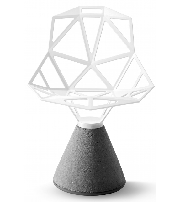 Chair_One Magis Stuhl mit Zementbasis