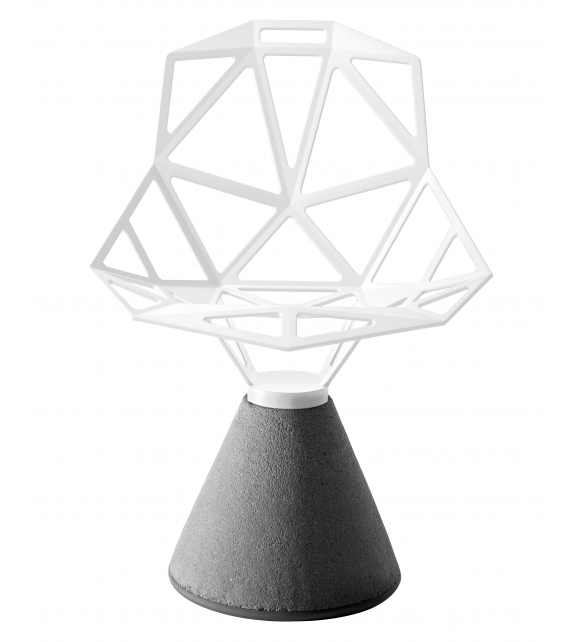 Chair_One Magis Stuhl mit Zementbasis