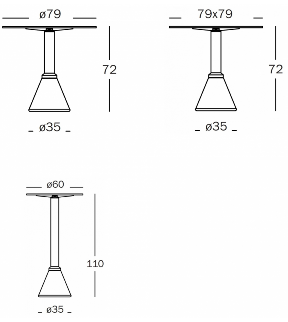Table_One Bistrot Magis Tavolo Outdoor