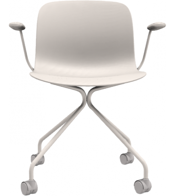 Troy 4 Star Wheels Magis Silla con Reposabrazos