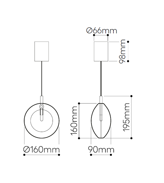 Lens Bomma Pendant Lamp