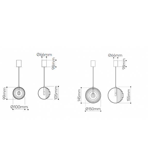 Dark & Bright Star Bomma Pendant Lamp