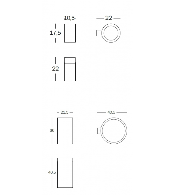 Lost Magis Wall/Ceiling Lamp