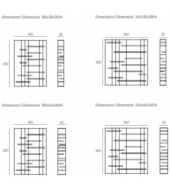 Cage-B Henge Bücherregal