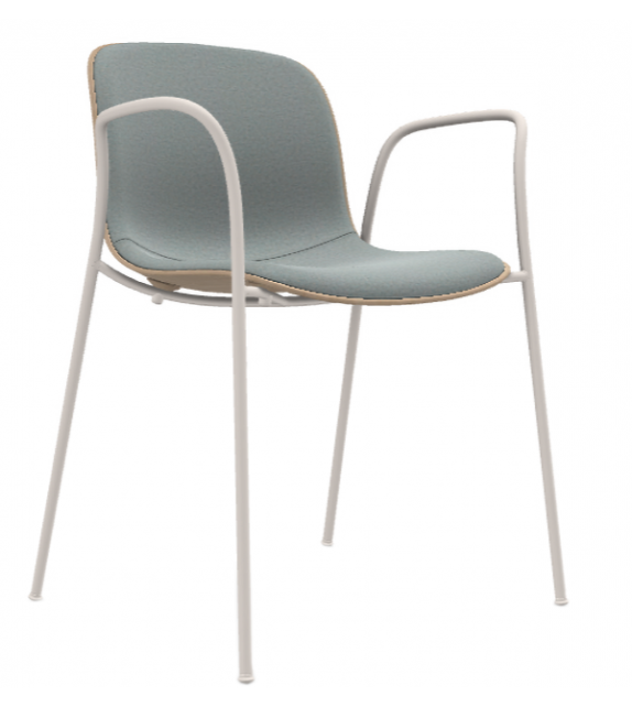 Troy Chair Fabric Sedia Con Braccioli Magis