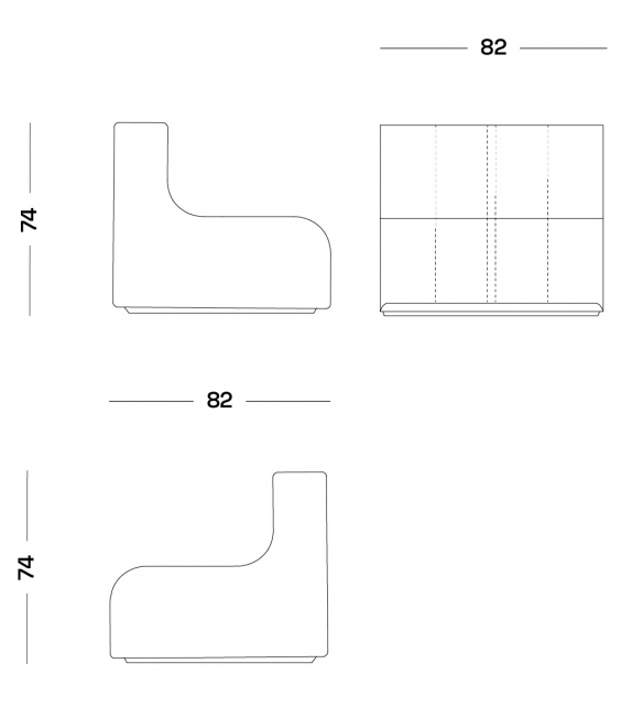 Sofo Poltronova Armchair