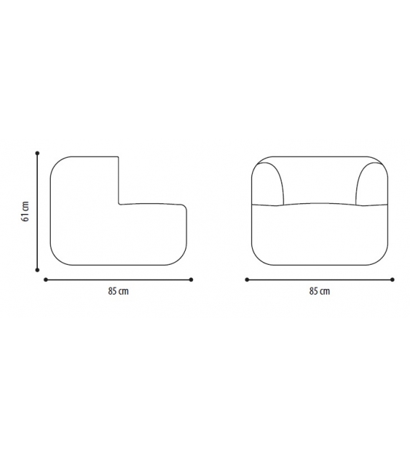 Montenapoleone Conte Casa Armchair