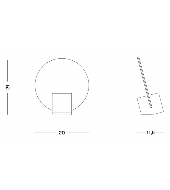 Vanitas Poltronova Espejo / Marco de Foto