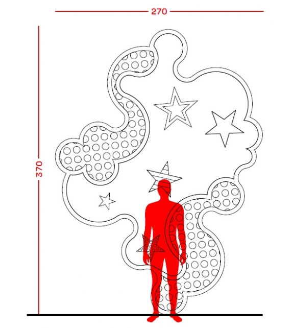 Cielo Poltronova Tapis