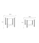 Iron Conte Casa Table D'Appoint