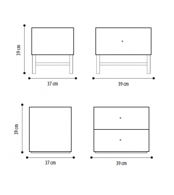 Cricket Conte Casa Bedside Table