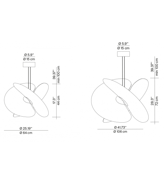 Levante Luceplan Suspension