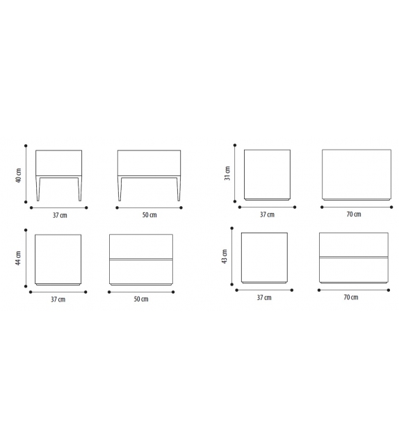Avenue Conte Casa Table De Chevet
