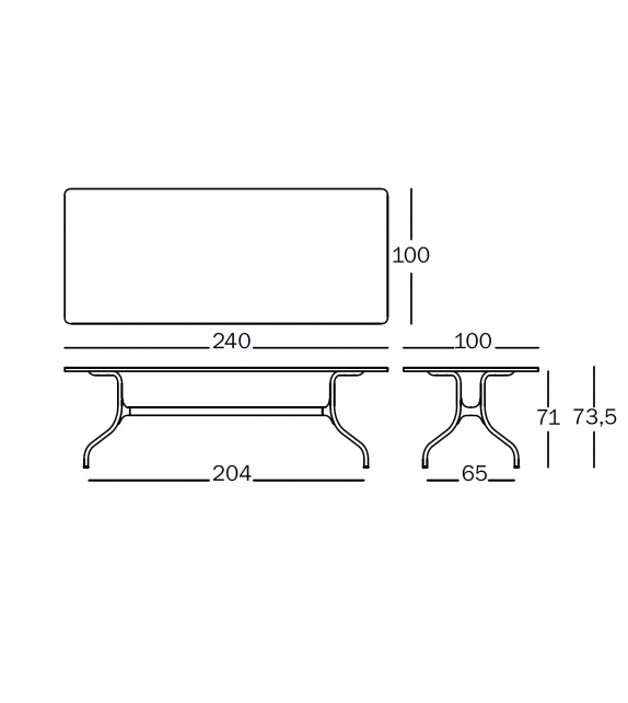 Milà 130 Table Ronde Magis