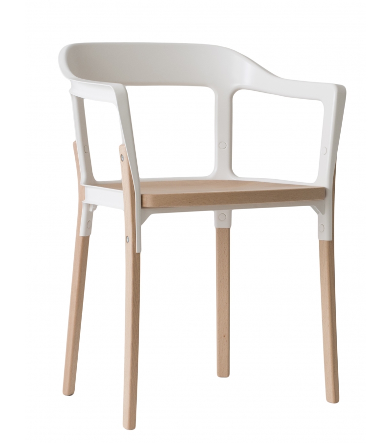 Steelwood Magis Chaise avec Accoudoirs