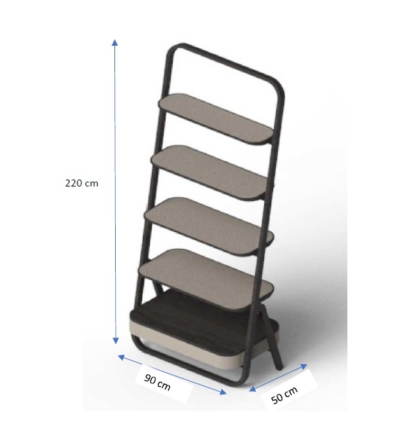 Tako Conte Casa Bücherregal