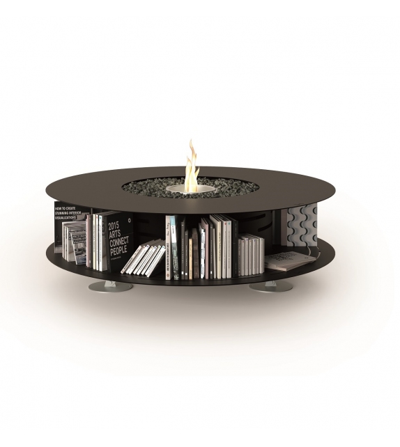 Zero T Ak47 Coffee Table with Bioethanol Burner