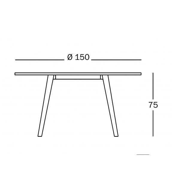Pilo Magis Tisch aus Esche