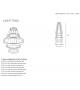 Light Ring Slim XXL Henge Suspension