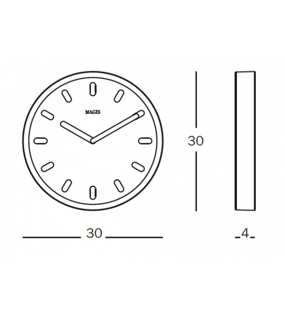 Tempo Magis Reloj de Pared