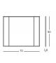Vitrail Magis Espejo Rectangular